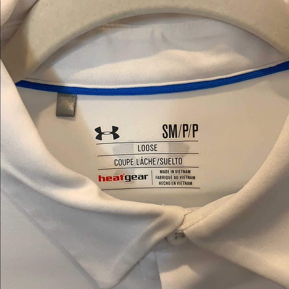 Under Armour polo golf shirt white - Picture 3 of 3